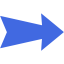 royal blue arrow right 4 icon