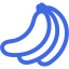 royal blue banana 3 icon