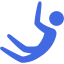 royal blue base jumping icon