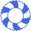 royal blue christmas 9 icon