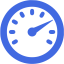 royal blue dashboard 2 icon