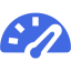 royal blue dashboard icon