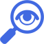 royal blue detective icon