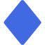 royal blue diamonds icon