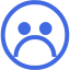 royal blue emoticon 21 icon