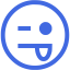 royal blue emoticon 32 icon