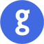 royal blue github 4 icon