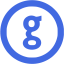 royal blue github 5 icon