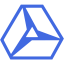 royal blue google drive icon