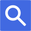 royal blue google web search icon