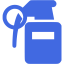 royal blue incendiary grenade icon