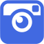 royal blue instagram 6 icon