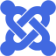 royal blue joomla icon