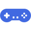 royal blue joystick 2 icon