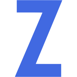 Royal blue letter z icon - Free royal blue letter icons