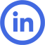 royal blue linkedin 5 icon