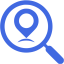 royal blue local seo icon