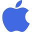 royal blue mac os icon