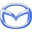 royal blue mazda icon