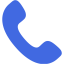 royal blue phone 68 icon