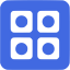 royal blue posterous spaces 3 icon