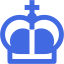 royal blue queen gb icon