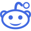 royal blue reddit icon