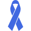 royal blue ribbon 17 icon