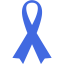 royal blue ribbon 5 icon