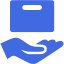 royal blue sell icon