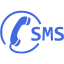 royal blue sms 6 icon