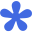 royal blue star 19 icon