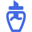royal blue sugar icon