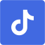 royal blue tiktok 2 icon