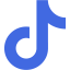 royal blue tiktok icon