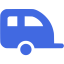 royal blue trailer icon