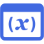 royal blue variable icon