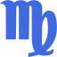 royal blue virgo icon