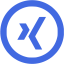 royal blue xing 5 icon