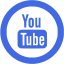 royal blue youtube 5 icon