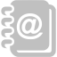 silver address book icon