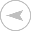 silver arrow left 8 icon