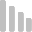 silver bar chart 4 icon