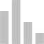 silver bar chart 5 icon