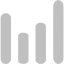 silver bar chart 6 icon