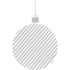 silver christmas 58 icon