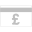 silver credit card icon