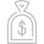 silver dollar icon