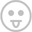 silver emoticon 10 icon