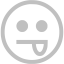 silver emoticon 33 icon